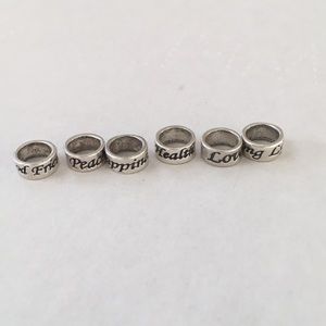 Lot of 925 pandora charms